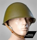 Original USSR Military Soviet Army SSh 68 Type Steel Helmet Russian NOS