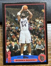 Rodney Rogers 2003-04 Topps Black #/500 Lebron RC Iconic Set #173