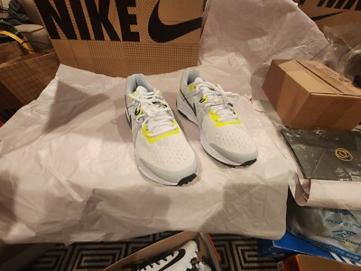 NIKE Men's Zoom Prevail Running Shoes White Grey Volt DR9881 100 SZ 10.5