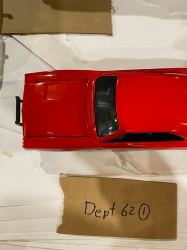 DUKES OF HAZZARD DODGE CHARGER ERTL WARNER BROS 1981 1/18 RARE RED VERSION!! - Picture 2 of 10