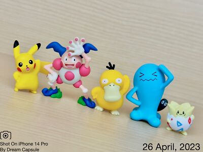 Pokemon Gymnastics Narande Taisou Mascot Tomy Gachapon (Complete