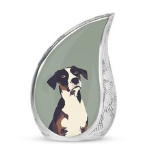 Canine Minimalism Urn For Human Ashes - Urn For Ashes Adult Male - Miniature Urn