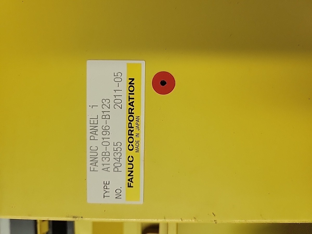 FANUC A13B-0196-B123 PANEL I Operator Panel FANUC A13B-0196-B123 PANEL I Operator Panel