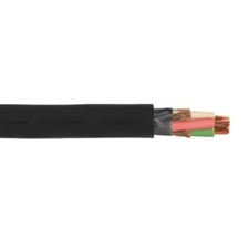 1000' 500 MCM 3 Conductor Type W Power Cable Black CPE Jacket 2000V