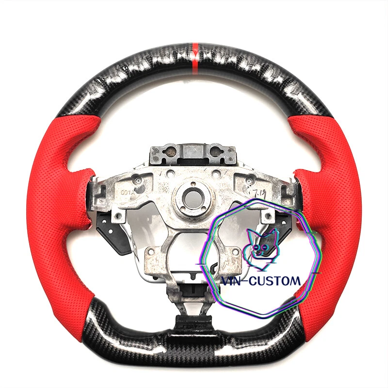 Volante PARA NISSAN 370Z/Z34 CON CUERO ROJO Foto 3 de 4