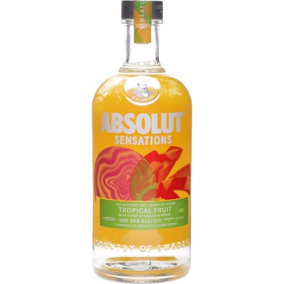 Absolut Sensation Edition Tropical Fruit 0,7 Liter 20 % Vol.