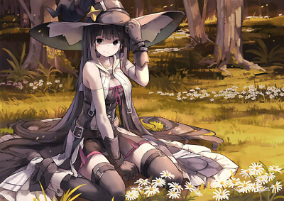 Anime girls fan art CCG Gaming Mat Desk