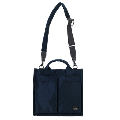 Yoshida PORTER EXCHANGE PX TANKER 2WAY VERTICAL TOTE BAG(M) Iron
