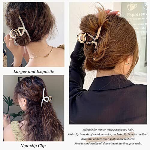 Big Butterfly Claw Hair Clips for Women - 4.5 display picture 2