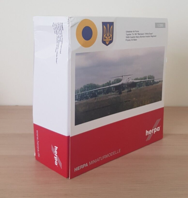 Herpa 1/200 570824 Tupolev Tu-160 Blackjack Ukrainian Air Force