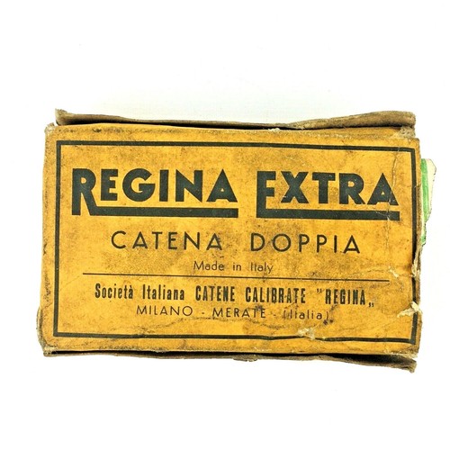 Vintage Regina Extra 1960s Double Bike Chain 3/16" Italy New Old Stock NOS - Picture 4 of 11