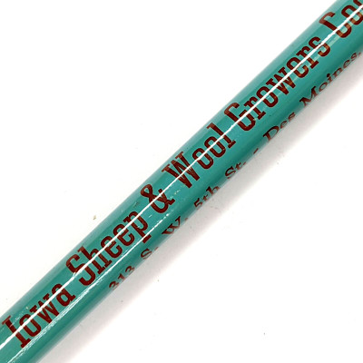 c1950s Iowa Sheep & Wool Growers Cooperative Advertising Pencil Fleece IA G37