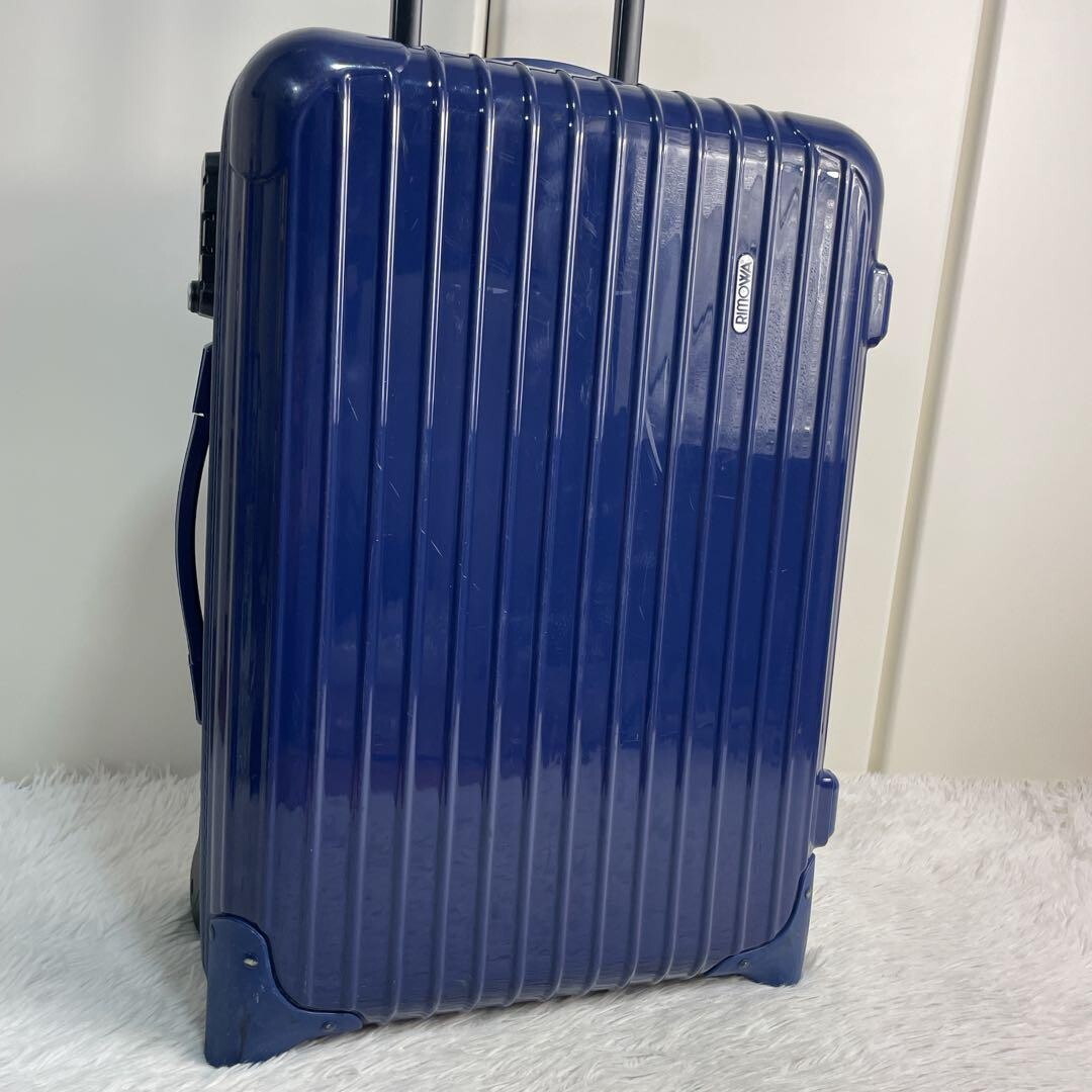 RIMOWA suitcase, 2 wheels, 33L, carry-on size, carry case, blue