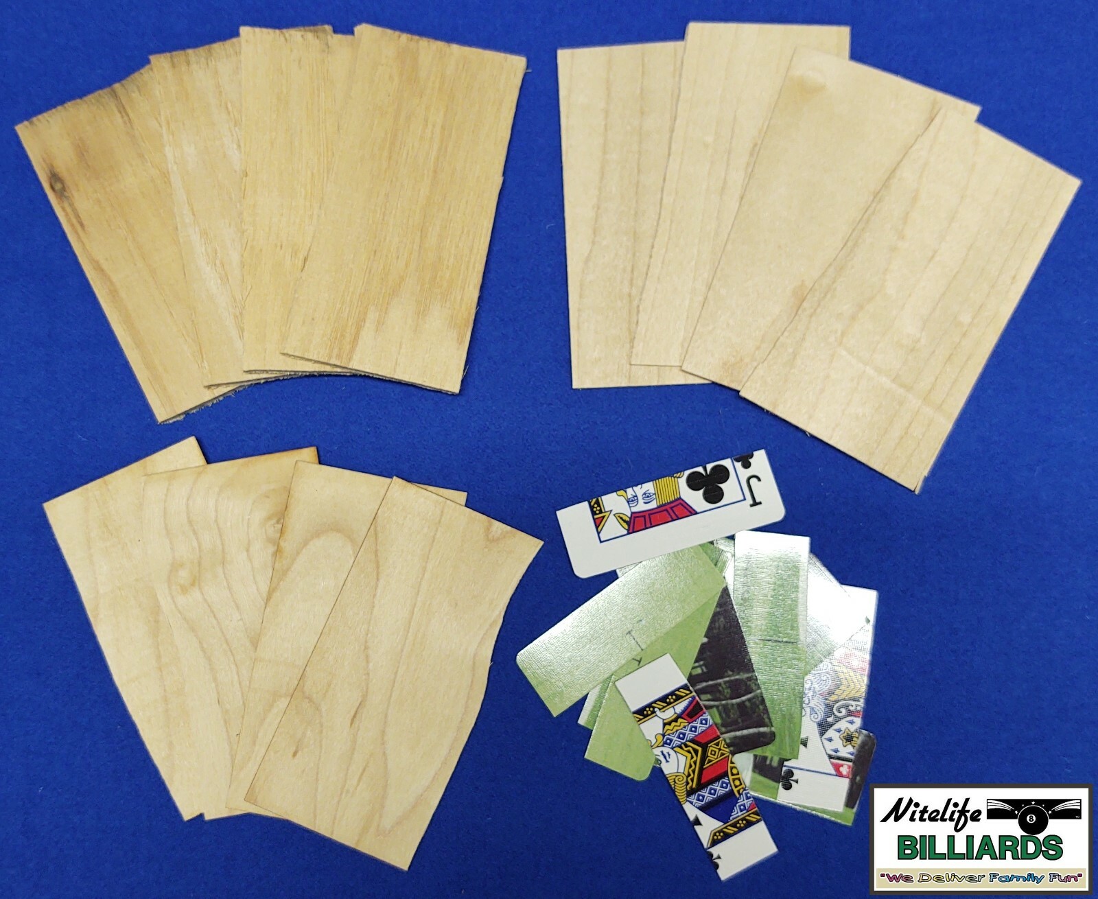 POOL TABLE "PRO" SLATE LEVELING KIT Shims Wedges Seam Sealer Tool