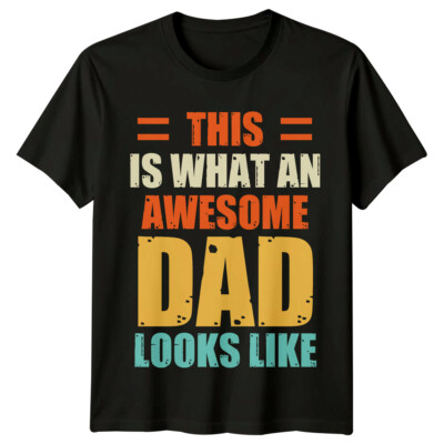 This Is What An Awesome Dad Looks Like Herren T-Shirt Vatertag