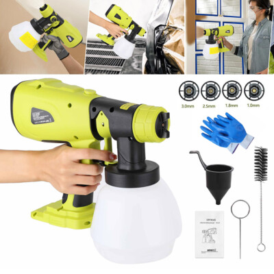 High Pressure Cordless Paint Sprayer for Ryobi Battery Electric