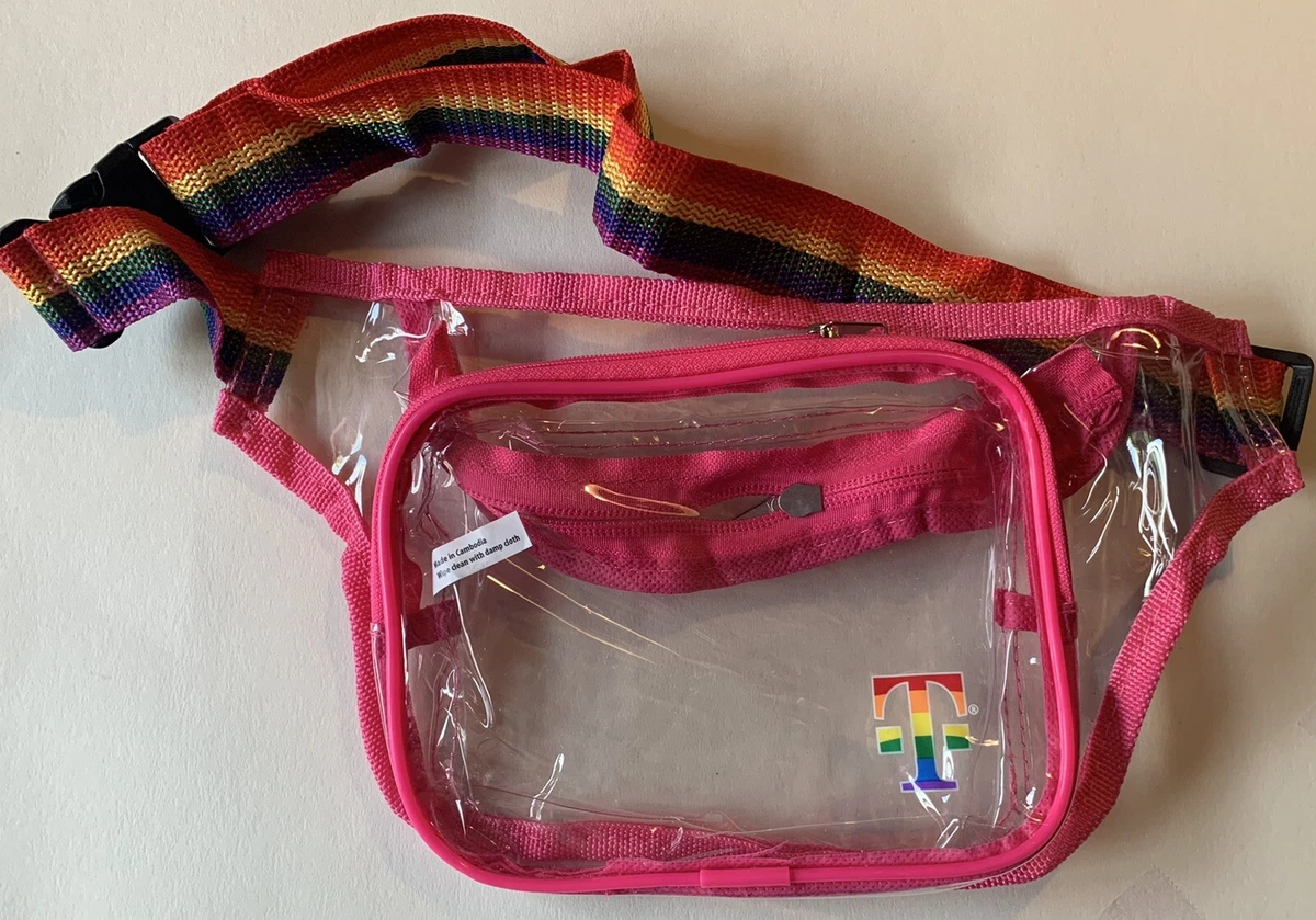 T Mobile Tuesday Fanny Pack w Rainbow Belt Logo Gay Pride Exclusive 2020