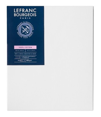 Lefranc Bourgeois Keilrahmen 50x60cm 100% Baumwolle 350g/m² Archivqualität