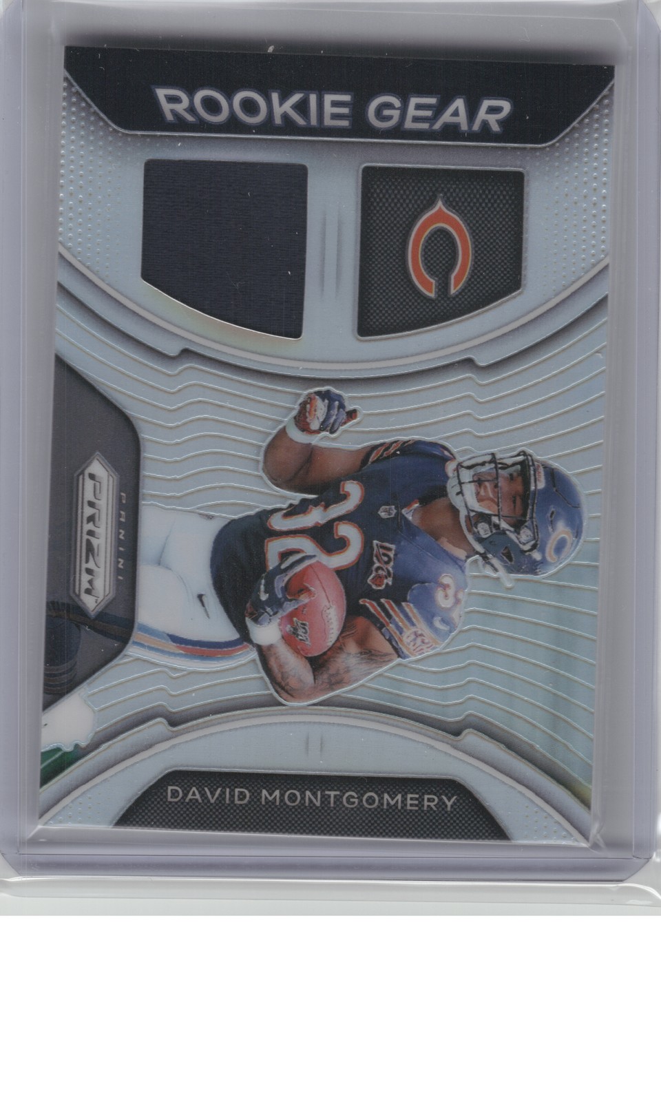 2019 Panini Prizm #RG-DM David Montgomery Rookie Gear B18R1C66