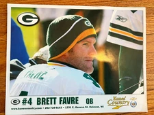 Brett Favre Picture PhotoPoster Green Bay Packers Kunes' County Cadillac Promo