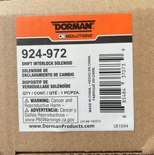 Dorman 924-972 Shift Interlock Solenoid