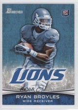 2012 Bowman Ryan Broyles (Both Hands on Ball) #197 0a7