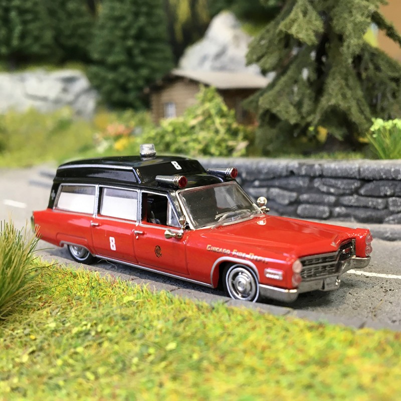 Miniature Cadillac Miller Meteor 1966 Brekina 19780 à l'échelle HO 1/87