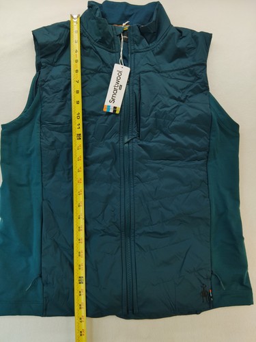 Smartwool Mens Smartloft Vest Large Twilight Blue NWT Outdoor Active Wicking - Picture 10 of 11