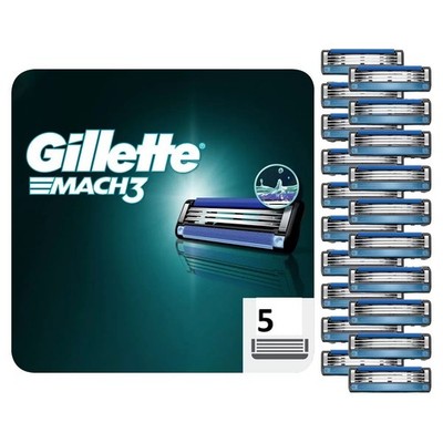 Gillette Mach3 Ersatzklingen 5er Pack Smooth Close Rasur Herren