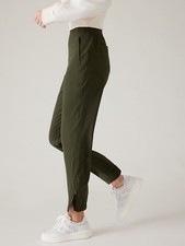 ATHLETA Brooklyn Heights Jogger Pants Size 2 Olive