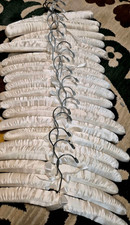 Lot of 21 satin hangers