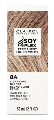 Clairol Professional Liquid Color Permanent 8A/28D Light Cool Blonde 2 Ounce