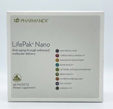 Nu Skin Pharmanex LifePak Nano 60 Packets New Sealed Exp 08/2029