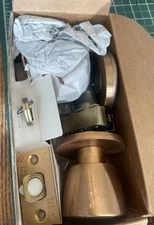 Russwin Retro Storeroom Knobs Old Stock Us10 2 3/4” Locksmith D1 Key Vtg Emhart