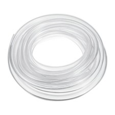 Clear PVC Hose Lightweight Plastic Tube 0.31" ID 0.47" OD 16.4ft