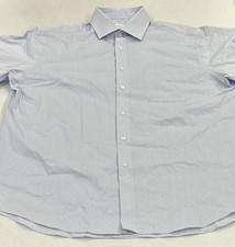 Calvin Klein Men's Wrinkle Free Dress Shirt, Light Blue, L 16-16.5-34/35 