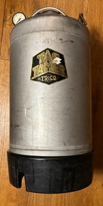 Trico Tap Tamer, 4 Gallon Stainless Steel Pressure Pot