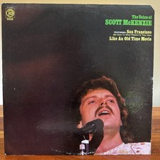 Scott McKenzie Voice Of LP 1967 Ode Z12 44001 MONO San Francisco Psych Folk