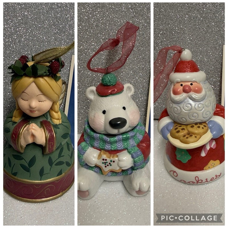 3 Hallmark SWEET TOOTH TREATS Keepsake Ornaments