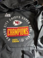 Child Teen Sz 14-16 Kansas City Chiefs Nike hoodie Excellent Condition Pre Owned