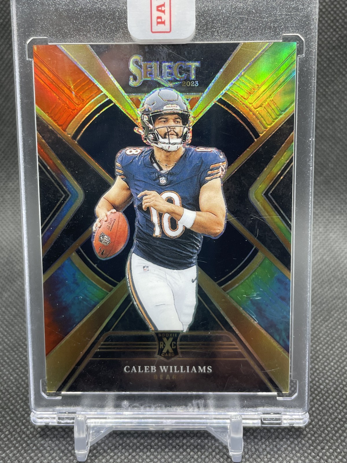 2023 Panini Select Caleb Williams Rookie Tie-dye /25 XRC #501 Chicago Bears