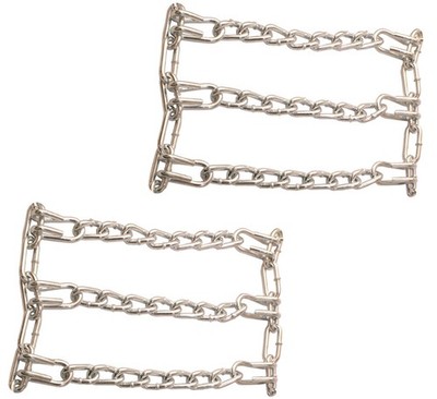 Oregon (2 Pack) 67-018 Tire Snow Chains W/2-Link Size 18X950-8 Tire Snows
