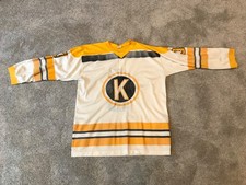 Vintage Champion 1970's Hockey Jersey KINGSTON FRONTENACS? Size Large