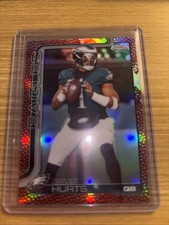 2025 Topps chrome football Jalen hurts pig skin