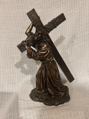 Veronese Design Christ Falling on the Way to Calvary Statue Figures Sculpture 
