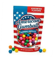 Refill Gumballs 2 Pound Bag - .59 inch Small Gumballs for 1/2" Gumball