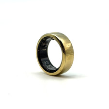 Oura Ring Gen 3 Horizon - Titanium - Size 08 - Gold - HEAVILY SCRATCHED