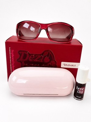 DEZI x Benefit  Tints Out  Sephora Exclusive Sunglasses & Benetint Set NIB