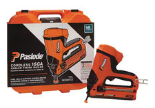 Paslode Lithium-Ion Battery 16-Gauge Angled Cordless Finished Air Nailer 916200