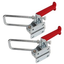 2x U Bolt Toggle Clamps 2000lbs Capacity Heavy Duty Adjustable Self Lock Tog HOT